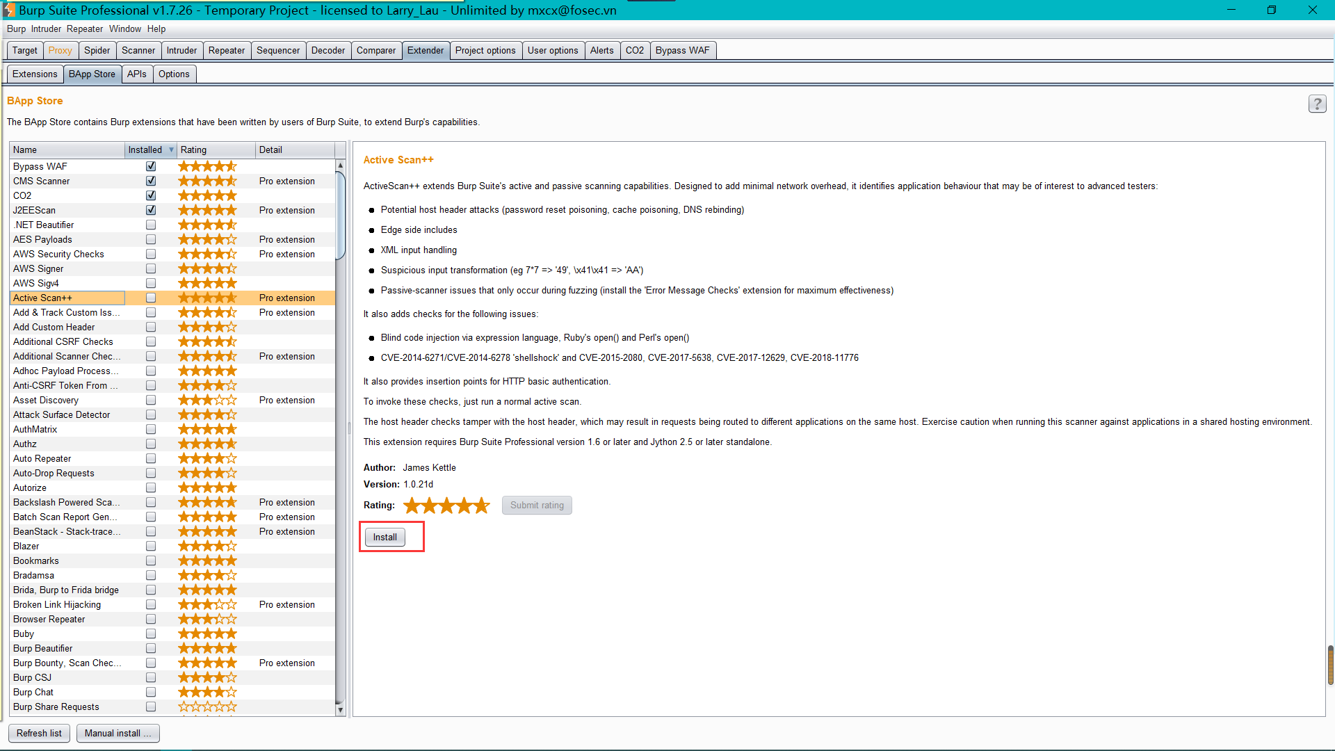 Burp Suite使用进阶争做ImapBox第一网络安全博主-数据库