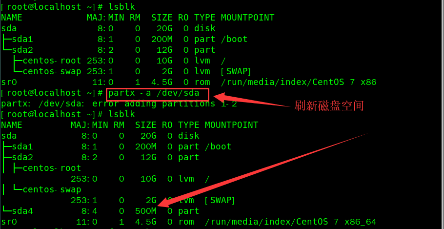 Linux基础命令学习——方法二（给swap分区增加500M）qq44723773的博客-,添加一个swap分区为你的系统额外添加一个大小为500m的交换分区,这个交换分区在