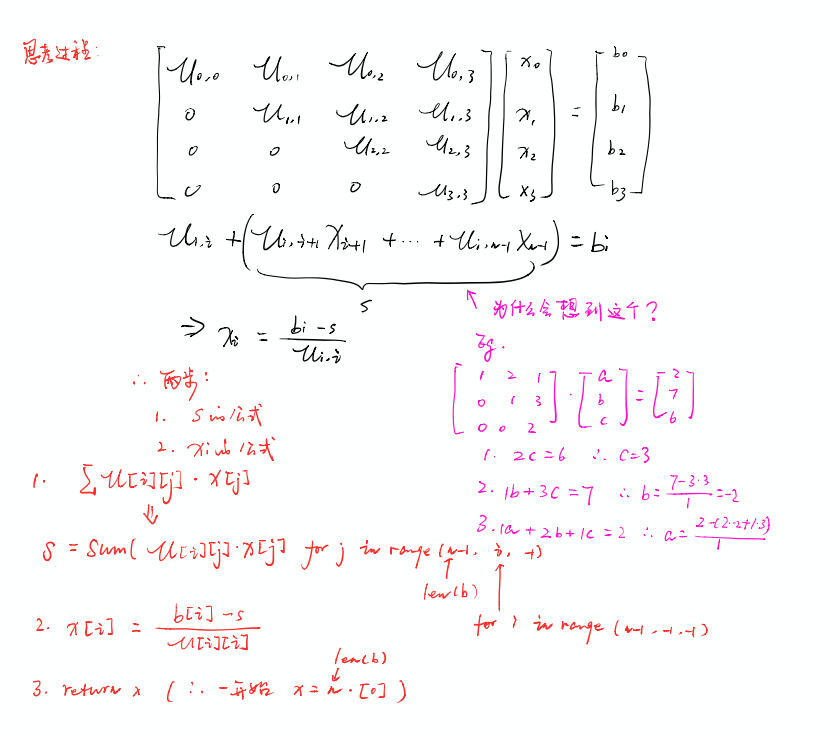 python18: implement Gaussian elimination method with python ...