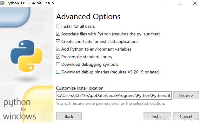 【Python小白计划】1. Python语言的基础知识HeartforLing的博客-python 3.8.3 (tags/v3.8.3:6f8c832, may 13 2020, 22:37:02) [msc v.1924 64 bit