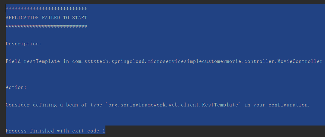 Could Not Autowire No Beans Of RestTemplate type Found Inspection Info Checks CSDN 
