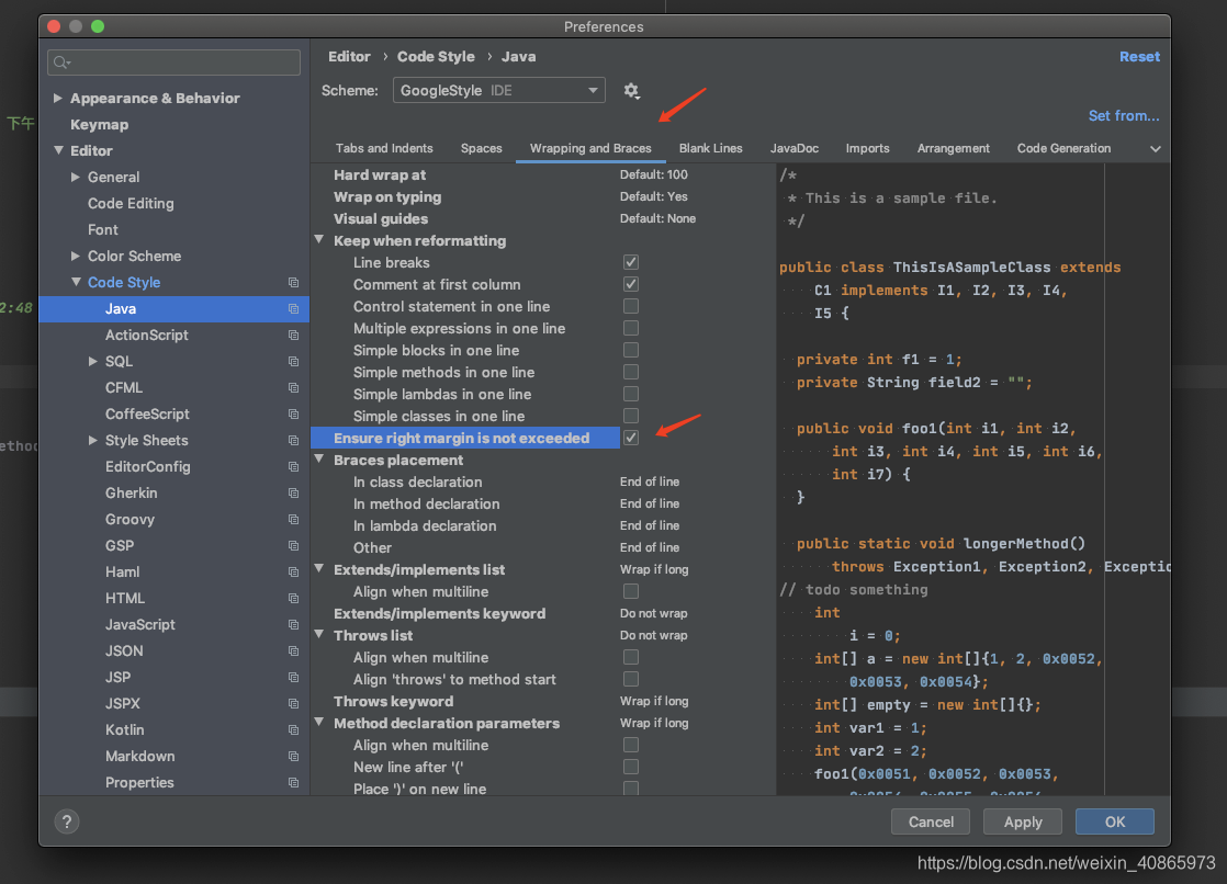 java-idea-编码规范_continuation indent-CSDN博客
