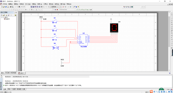 在multisim14上完成数码管的显示（0-9）nidie508的博客-multism147位数码管