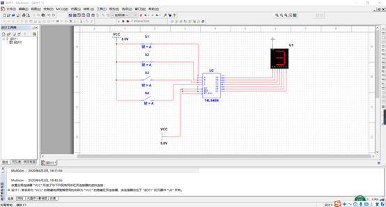 在multisim14上完成数码管的显示（0-9）nidie508的博客-multism147位数码管