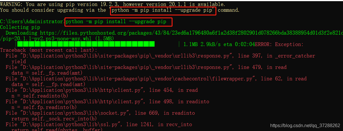 Python下载mysql-connector驱动报错解决方案_pip 安装 mysql-connector 下载异常-CSDN博客