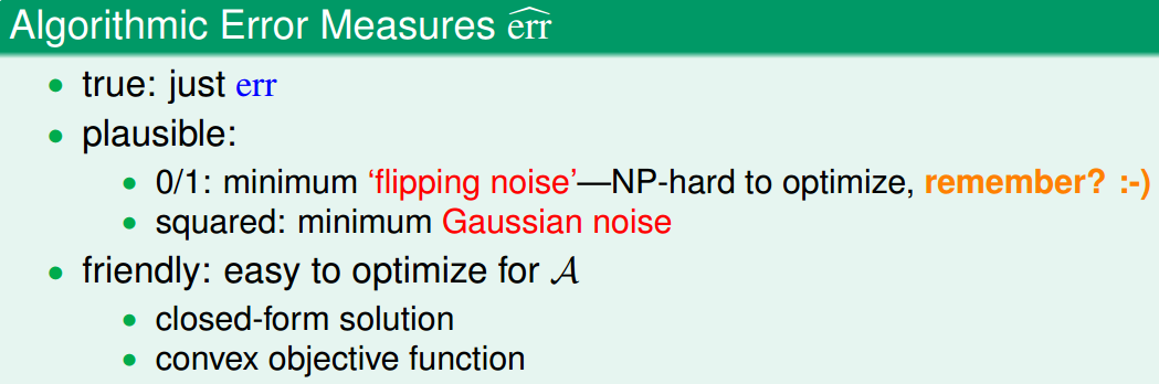 《机器学习基石》学习笔记 8 noise and error_coyote_xujie的博客