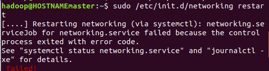 [....]Restartingnetworking(viasystemctl):networking....processexitedwitherrorcode.SeeYDragonlong666的博客-