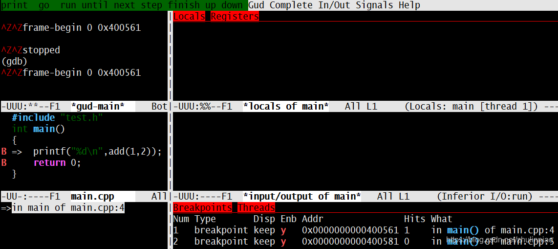 linux断点调试的一些问题zhulinniao-