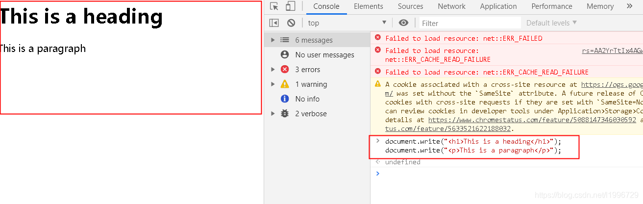 js 写入 HTML 输出 采用 document.write_document.write()里面怎么写html结构-CSDN博客