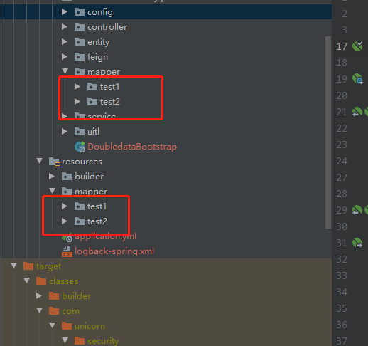 mapper.test1, sqlsessiontemplateref = test1sqlsessiontempla