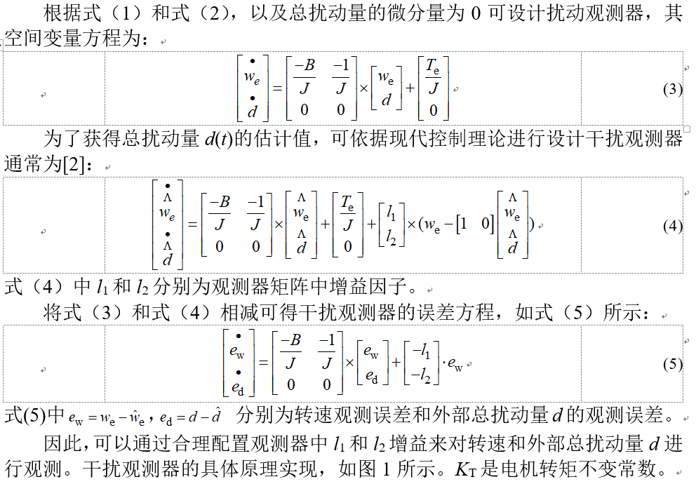负载转矩观测器的设计与仿真实现(二)昔时扬尘处-