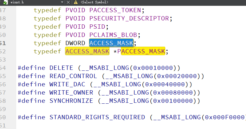 ACCESS_MASK解决办法