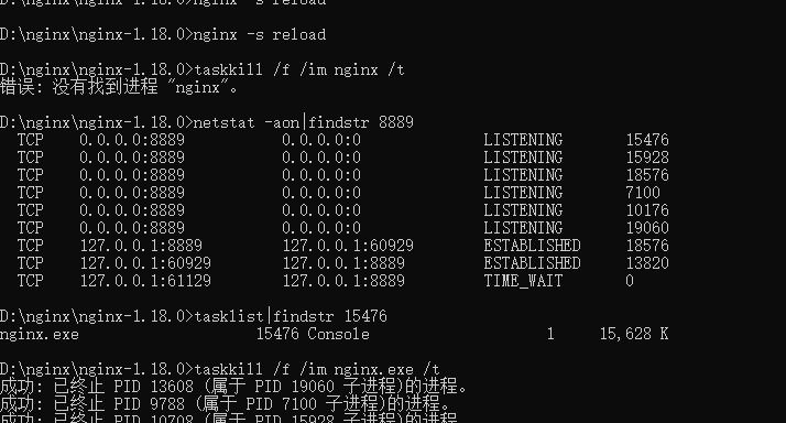 nginx 启动前端包