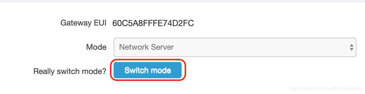 瑞科慧联LoRaWAN网关Switch mode模式