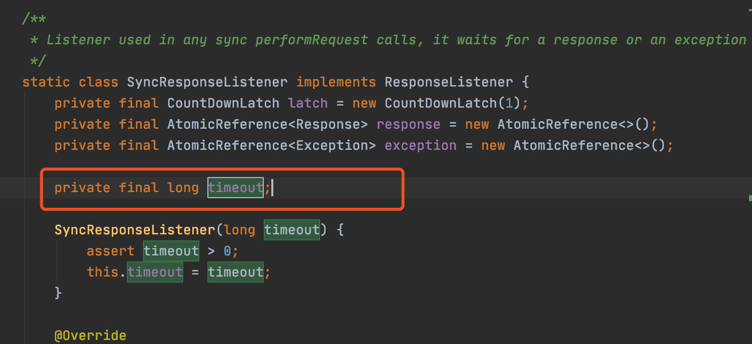 使用RestHighLevelClient请求Es抛错listener timeout after waiting for [30000 ...
