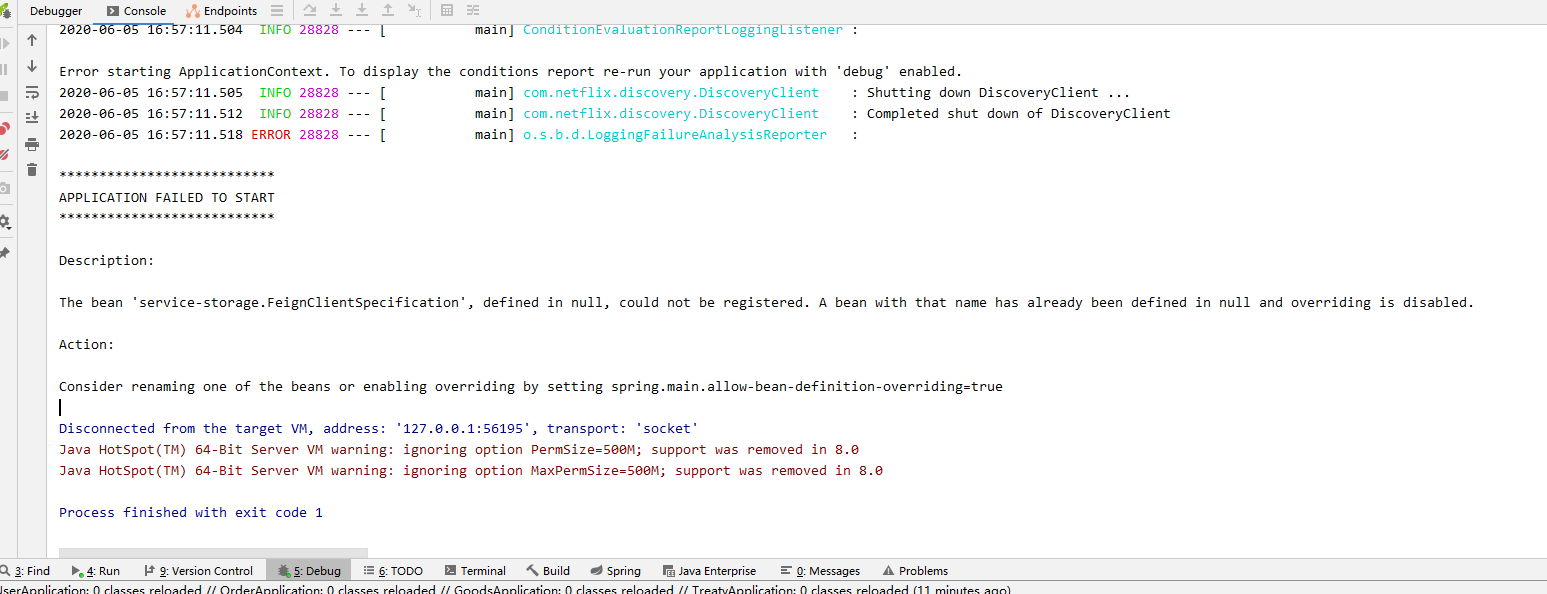 使用springcolud的feign写多个接口OpenFeign 出现The bean xxx