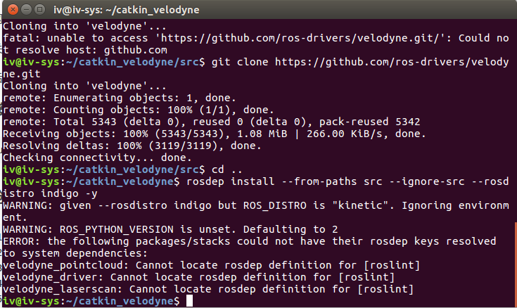 ubuntu16.04VelodyneVLP16在ROS下使用（遇见各种报错及解决方法）qq27339501的博客-