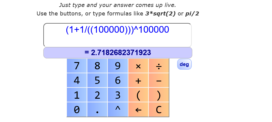 机器学习数学知识 一 自然数e Gf Lvah的博客 Csdn博客