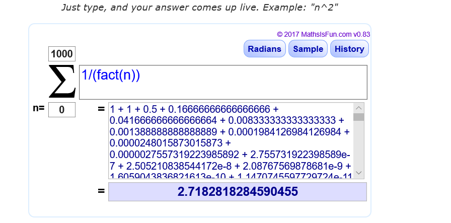 机器学习数学知识 一 自然数e Gf Lvah的博客 Csdn博客