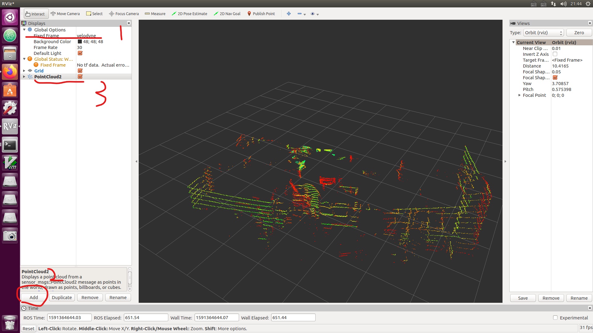 ubuntu16.04VelodyneVLP16在ROS下使用(遇见各种报错及解决方法)qq27339501的博客-