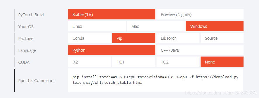 please use `pip install 在windows10上pip安装pytorch-CSDN博客