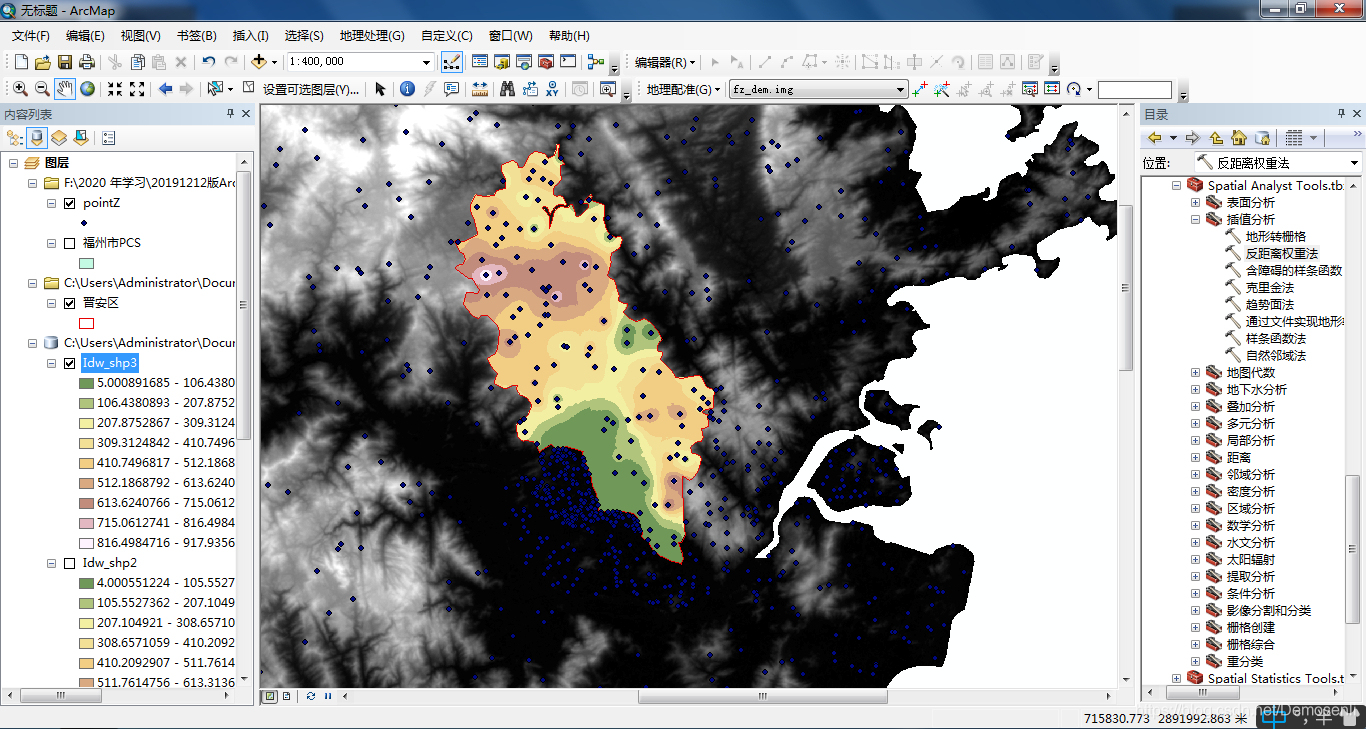 Arcgis栅格数据空间分析_arcgis里面对tif文件定义空间参考-CSDN博客