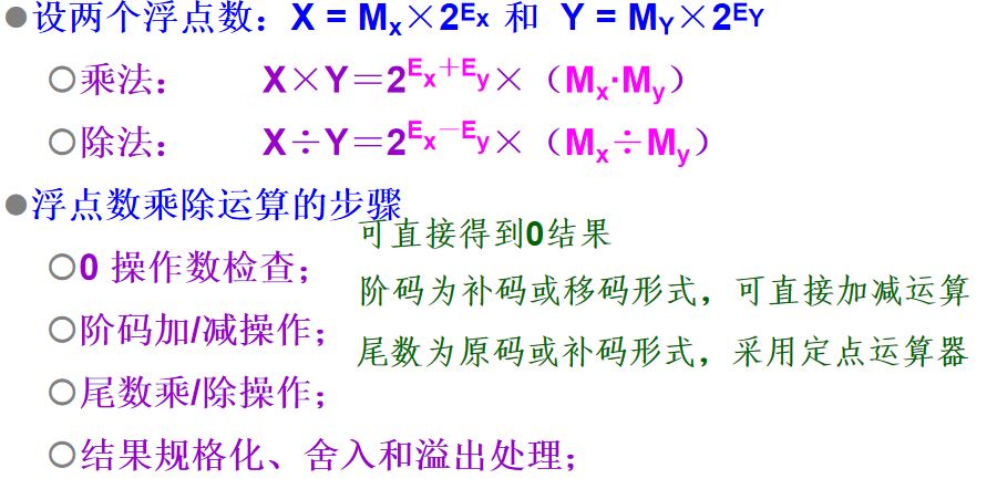 计算机组成原理学习总结2   运算方法和运算器