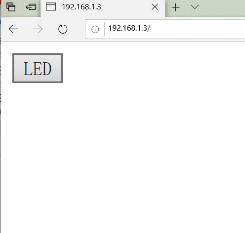 ESP8266+网页控制LED生活-