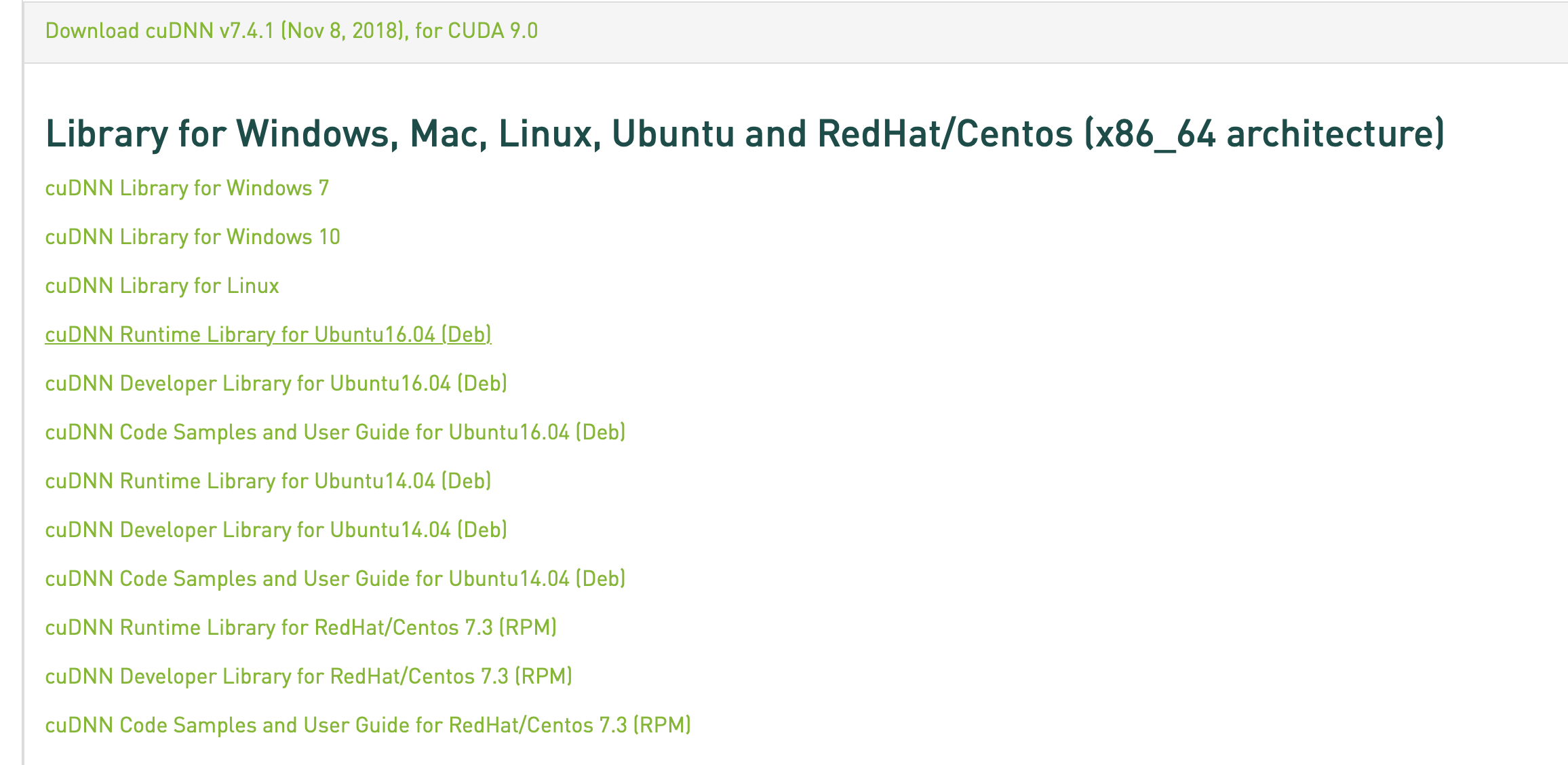 sudo apt get install cuda 9