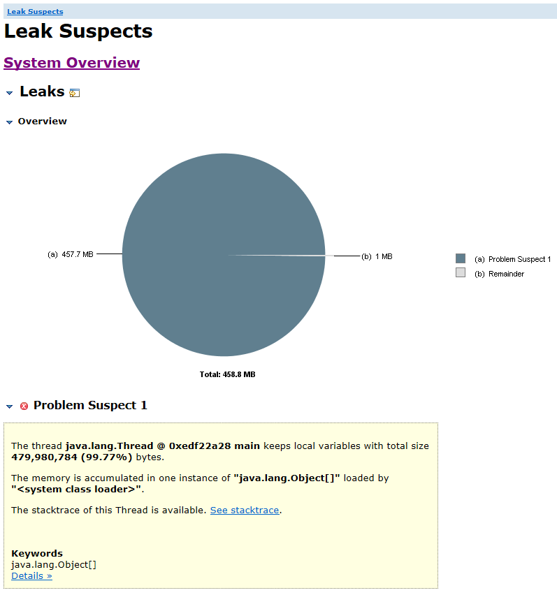 MAT MemoryAnalyzer中文使用指南_re-open previously run reports-CSDN博客