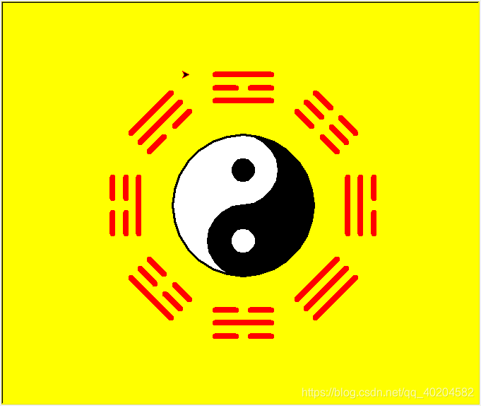 python turtle 太极八卦图_太极八卦图尽寸python-CSDN博客