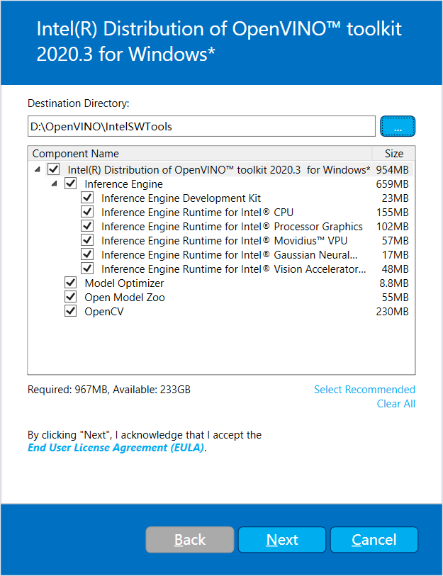 Windows10安装NCS2环境并进行模型格式转换