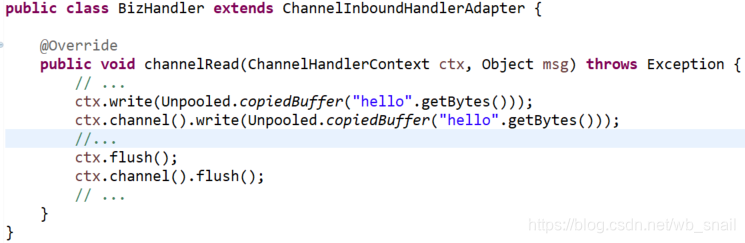 netty源码分析带你搞懂ChannelHandler事件传播顺序wbsnail的博客-