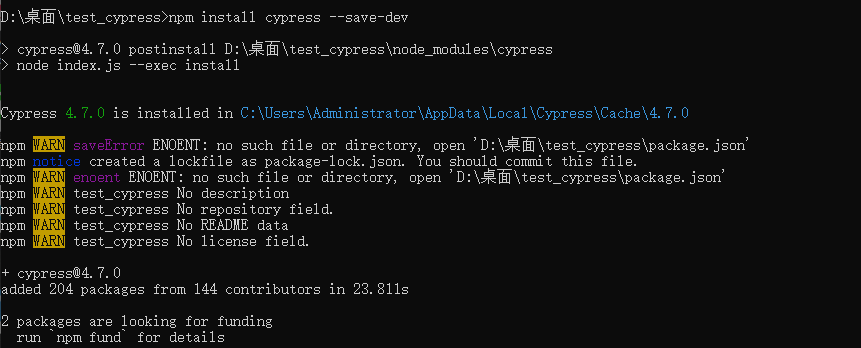 前端自动化测试框架Cypress（一）--环境搭建npm安装qq33676825的博客-