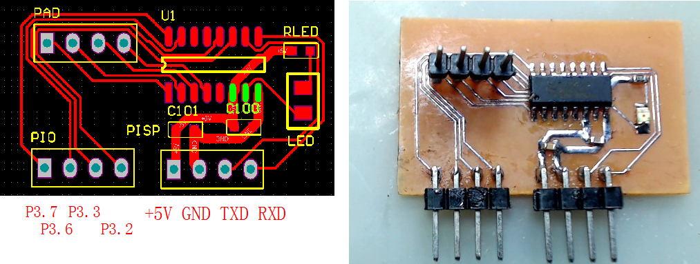 ▲ 实验电路PCB