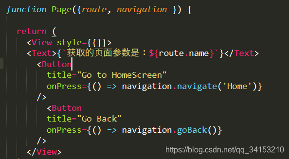 React-Native 导航-2