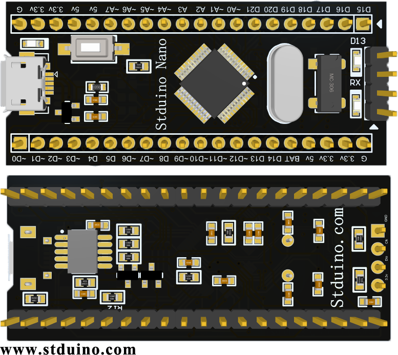 Stduino Nano效果图
