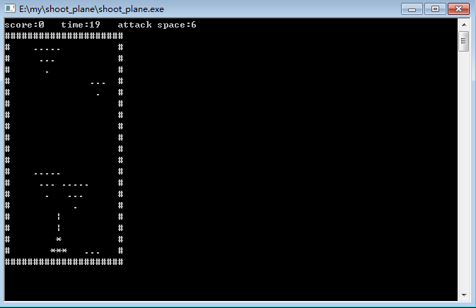 用c++做一个简单的打飞机小游戏（详细说明与注释）qq43900769的博客-