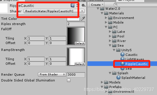 Realistic Water 使用 奋斗的菇凉的博客 Csdn博客