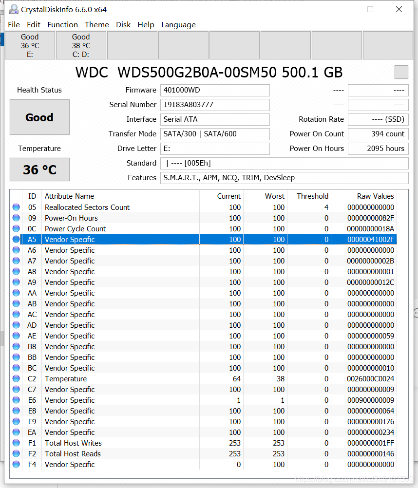 查看ssd写入量 watermark,type_ZmFuZ3poZW5naGVpdGk,shadow_10,text_aHR0cHM6Ly9ibG9nLmNzZG4ubmV0L3pkODQ1MTAxNTAw,size_16,color_FFFFFF,t_70