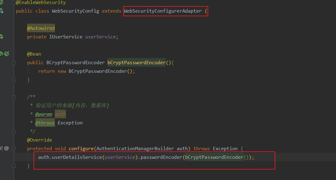 Handling error IllegalStateException, UserDetailsService is required