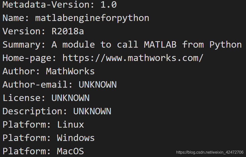 matlab.engine在Windows和Linux系统上安装的保姆级教程一生雾梦-