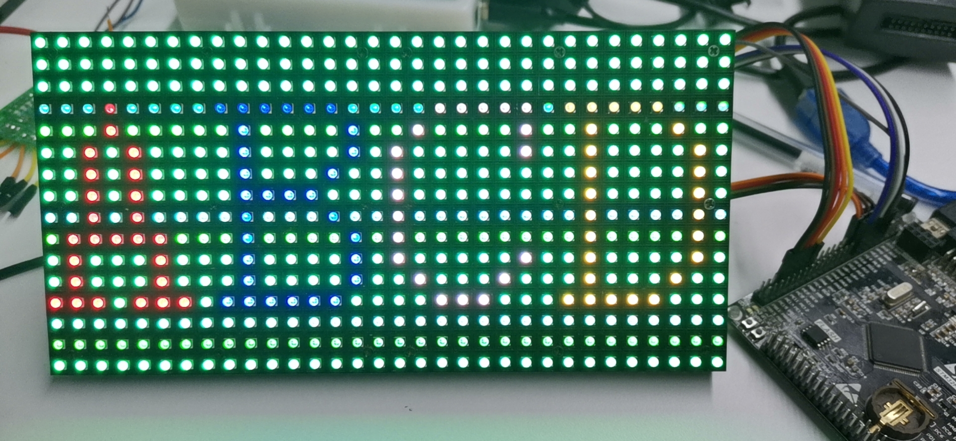 LED单元板驱动(HUB75接口)-CSDN博客