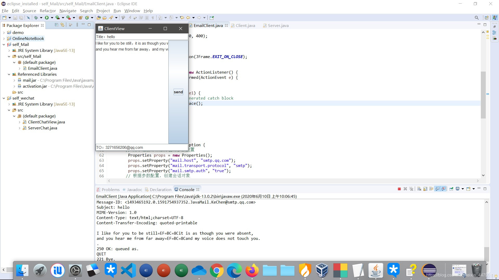 JavaSocket网络编程,你要的实验,我都有weixin44790821的博客-