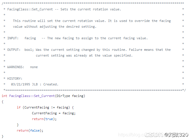 惊艳于红警开源代码?赏心悦目的代码注释,我们也可以!刘炫320的博客-