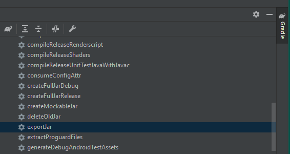 AndroidStudio4.0 3.0等高版本利用gradle打jar包笔记