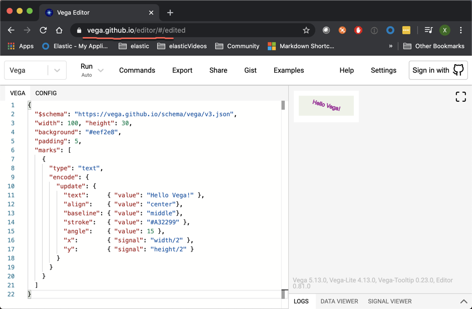 Kibana：Vega可视化入门-定制自己的可视化图Elastic-