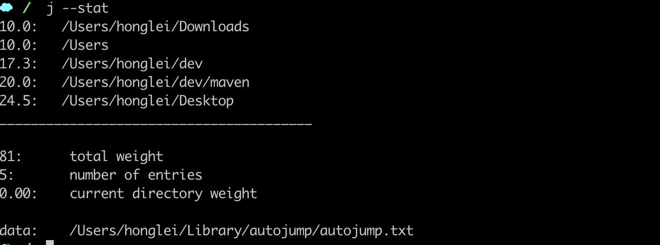 oh my zsh install autojump