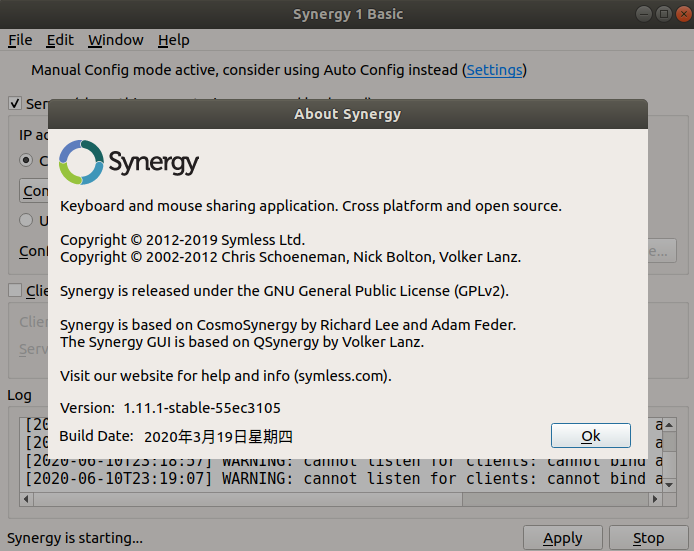 synergy 1.8.8 sourceforge